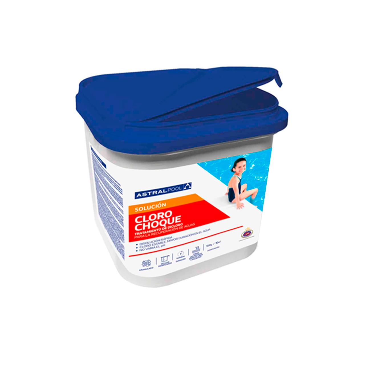 DICLORO GRANULADO 5 KG 55% (CLORO CHOQUE)