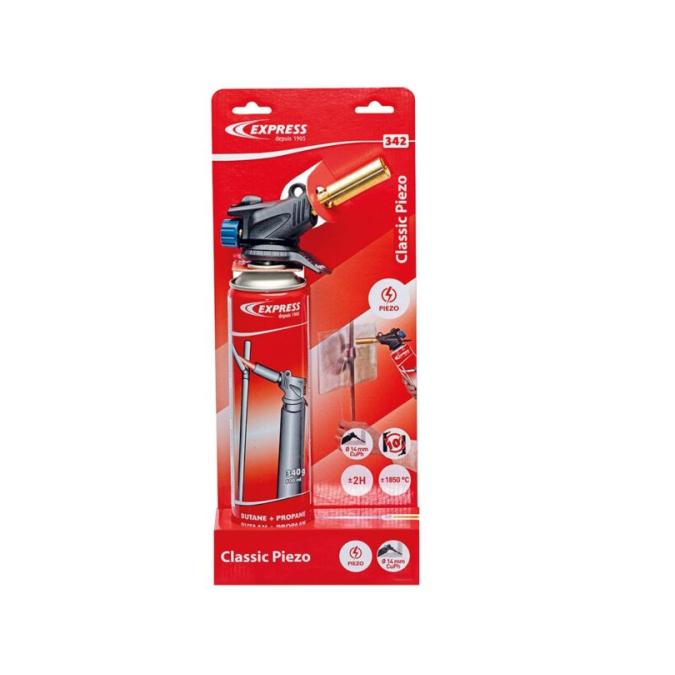 SOPLETE DE SOLDADURA ENCENDIDO PIEZOELÉCTRICO CON CARTUCHO